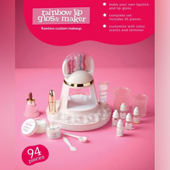 Rainbow lip gloss Maker. flawless custom make up by Geoffreys toy box. Brand New - Picture 4 of 11